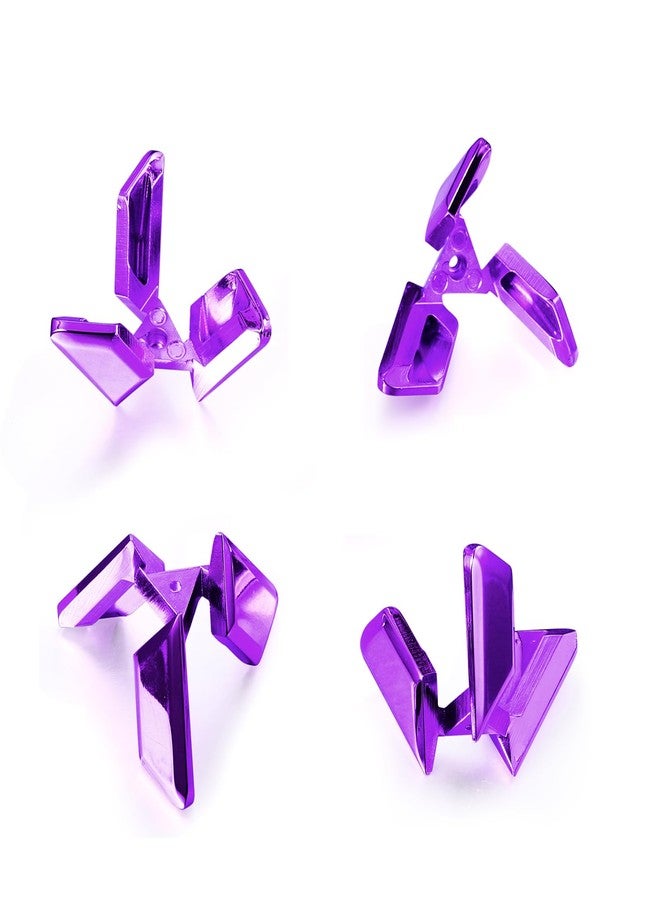 beheart 3D Triangle Metal Puzzle (Triangle Purple) - Image 4
